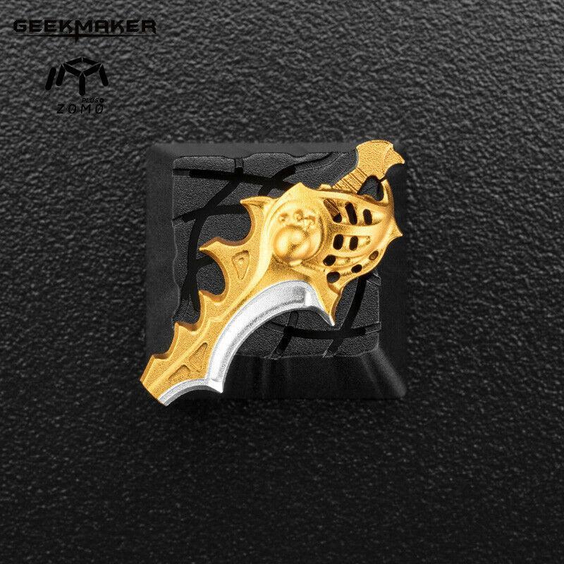 ZOMO Plus Geekmaker Dota2 Divine Rapier Aluminum Backlit Keycap - أكسسوار لوحة مفاتيح